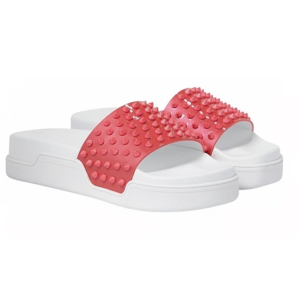 Christian Louboutin pool slides size 8